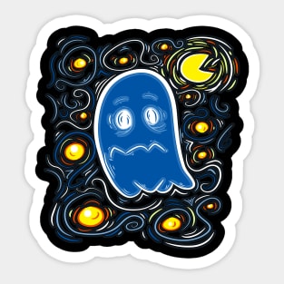 Vinky van Ghost Sticker